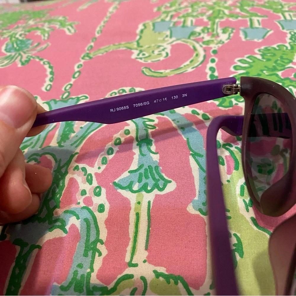 Purple Ray Ban kids Sunglasses 9068